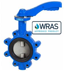 WRAS Butterfly Valve | Genebre 2108A | Lugged ASA150 Butterfly Valve