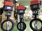J+J electric actuated valves, EBRO High Performance butterfly valves