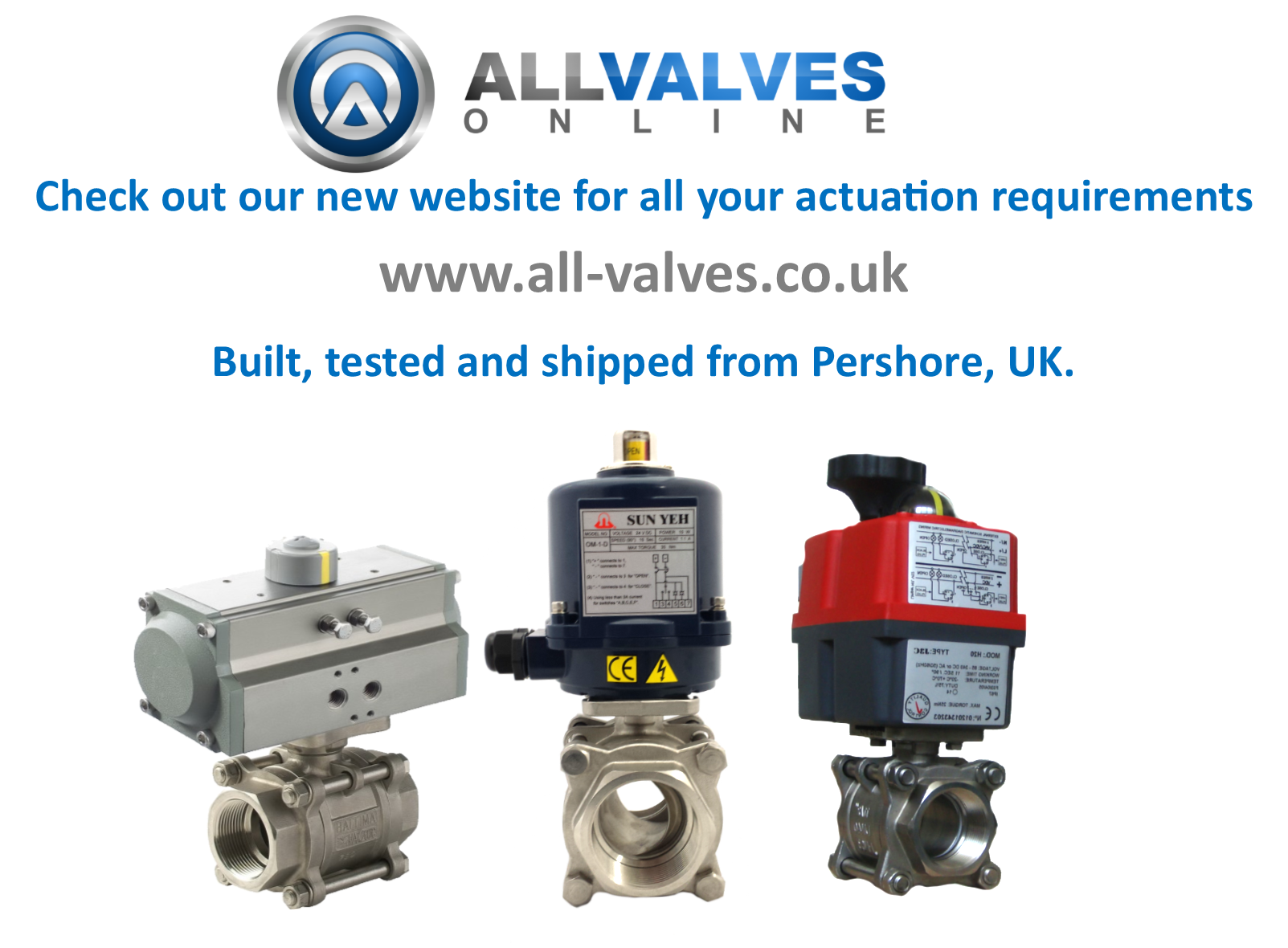 All valves online products, ball valves, axial valves, actuators, fittings