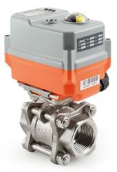 Stainless Steel Ball Valve with AVA Actuator | Socket Weld Ends