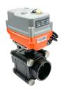 Carbon Steel Electrically Actuated Ball Valve 2 Way