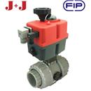 FIP VKD Electric ABS Ball Valve | EPDM Seals | J+J J4CS Electric Actuator | Fail-Safe 24-240V | Imperial socket ends