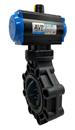Plastic Air Actuated Butterfly Valve