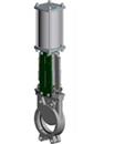 Stainless Steel | Tecofi Air Actuated Knife Gate Valve