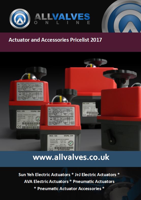 Actuators & Accessories Price List 2017 Now Available Actuators & Accessories Price List 2017 Now Available